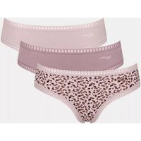 Sloggi 3er Pack GO Crush Hipster Slip Bio-Baumwolle