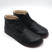Pololo knöchelhoher Barfußschuh "Dublin", pflanzlich gegerbtes Leder