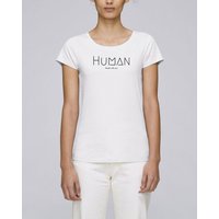 Human Family Bio Damen Sommer-T-Shirt "Faith - Human" in 6 Farben aus Bio-Baumwolle
