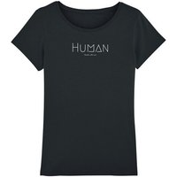 Human Family Bio Damen Sommer-T-Shirt "Faith - Human" in 6 Farben aus Bio-Baumwolle