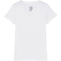 Human Family Damen T-Shirt mit V-Ausschnitt "Evolution - Stand Against" in 4 Farben aus Bio-Baumwolle