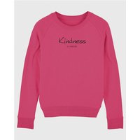 Human Family Bio Damen Sweatshirt - Feel Kindness - in 4 Farben mit 85 % Bio-Baumwolle