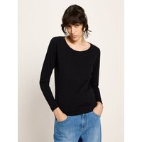 LANIUS Langarmshirt (GOTS) aus Bio-Baumwolle