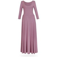 Ingoria AMELIA zeitloses Maxi-Wendekleid mit Taillenschnürung 3/4 Arm
