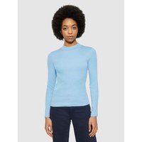 KnowledgeCotton Apparel Langarmshirt - Rib high neck long sleeved - aus Bio-Baumwolle
