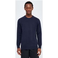 KnowledgeCotton Apparel Strickpullover CREW NECK aus Bio-Baumwolle