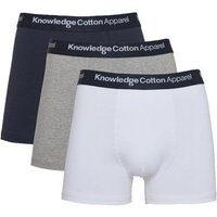 KnowledgeCotton Apparel 3er Pack Boxershorts - solid colored underwear