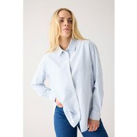 KnowledgeCotton Apparel Oxford Blusenhemd aus Bio-Baumwolle ROC/GOTS/Vegan