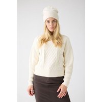 KnowledgeCotton Apparel Strukturstrick Pullover mit Rundhals aus Bio-Baumwolle ROC/GOTS/Vegan