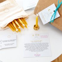 Divasya Geschenkset | 20-Minuten-Kerzen für Meditation & Achtsamkeit | I am relaxed & calm