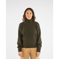 Matona Rollkragenpullover für Frauen mit Baumwolle und Lammwolle / Turtleneck Pullover