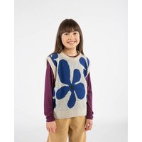 Matona Gestrickter Pullunder für Kinder aus Baumwolle und Wolle / Hug Vest