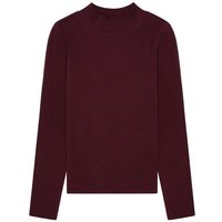 KnowledgeCotton Apparel Langarmshirt - Rib high neck long sleeved - aus Bio-Baumwolle
