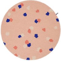 myfelt Terra Filzkugelteppich rund, 100% Schurwolle
