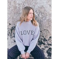 LANIUS Statementsweatshirt (GOTS) aus Bio-Baumwolle