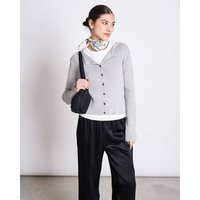JAN N JUNE Crewneck Cardigan aus Baumwolle GLIMT GOTS