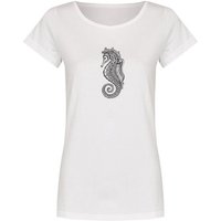 Brandless Basic Bio T-Shirt (ladies) Nr.2 Seepferd GOTS Brandless Basic Bio T-Shirt (ladies) Nr.2 Seepferd GOTS