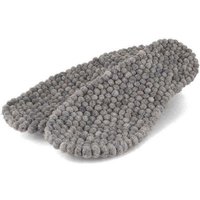 WoolFit Handgemachte Einlegesohlen aus Filzkugeln aus 100% Wolle - warm mit Massage Effekt