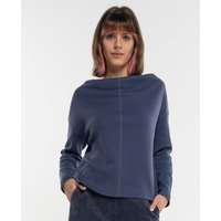 Alma & Lovis Sweater mit Wasserfall-Ausschnitt aus Organic Cotton | Gentle Cascade