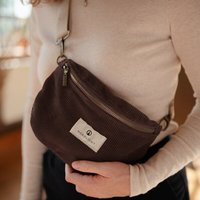 NORDLICHT Bauchtasche TOMMA Cord aus Bio-Baumwolle