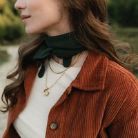 NORDLICHT Mini Strick Schal Sophie aus 100% Baumwolle