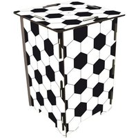 WERKHAUS Photohocker - Fußballmuster WERKHAUS Photohocker - Fußballmuster