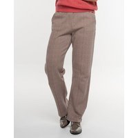 Alma & Lovis Edle Hose in Karo-Melange aus feiner Bio-Baumwolle | Karo Hose