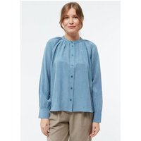 Givn Berlin Bluse GBSMILLA mit Puffärmeln aus TENCEL mit Peach-Effekt