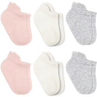 bistyle Baby-Sneaker Socken Basic 6er-Pack – zertifiziert, hoher Baumwollanteil