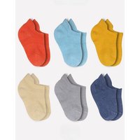 bistyle Baby-Sneaker Socken Basic 6er-Pack – zertifiziert, hoher Baumwollanteil