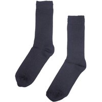 De Colores Rippstrick-Socken aus Alpaka und Wolle
