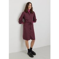 Damen Kleid aus Leinen und LENZING ECOVERO Viskose Mix - MELON - recolution