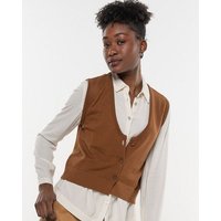 Alma & Lovis Feine Strickweste aus softem Bio-Baumwoll-/Woll-Mix | Cot-Wool Weste