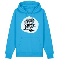 päfjes Waschbär die Maschine / Gravel / Rennrad - Unisex Fair Wear Bio Hoodie