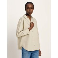 LANIUS Oversize Hemdbluse (GOTS) aus Bio-Baumwolle