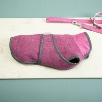 nahtur-design Hundemantel aus Loden | 100 % Schurwolle | warm, wind- & wasserabweisend