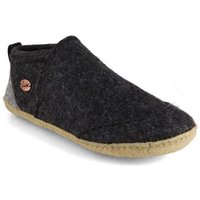 WoolFit Hausschuhe 'Taiga' mit Naturgummisohle, 100% Wolle
