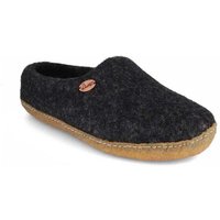 WoolFit Barfuß-Hausschuhe handgemacht mit Naturgummisohle für Damen und Herren