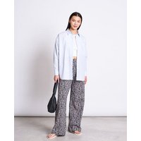 JAN N JUNE Weite Hose KISO Leo Print GOTS