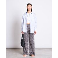 JAN N JUNE Weite Hose KISO Leo Print GOTS
