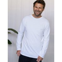 FUXBAU Männer Basic Langarmshirt
