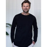 FUXBAU Männer Basic Langarmshirt