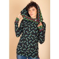 Die rote Zora Zora Hoodie mit Muster