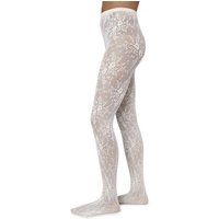 Swedish Stockings Spitzenstrumpfhose Rosa aus ECONYL®-Nylon