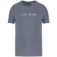 Brandless Basic Bio T-Shirt Bicycle Line Nr. 4 ( 155g/m²)
