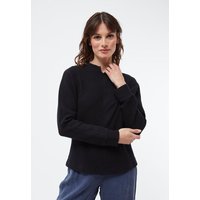 Givn Berlin Damen Sweater aus Bio-Baumwolle mit Ripp Optik "Wilma"