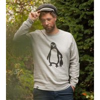 päfjes Pinguin Paul mit Fisch - Fair Wear Unisex Sweater