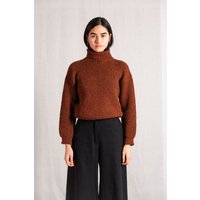 Jyoti - Fair Works Baby-Alpaka Turtleneck Strickpullover Sabeti