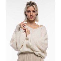 Alma & Lovis Leichter Pullover im Loose-Fit aus zartem Alpakastrick | Light V-Neck