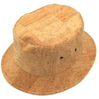 Kork-Deko Beiger Bucket Hat aus Korkstoff – trendiger Anglerhut